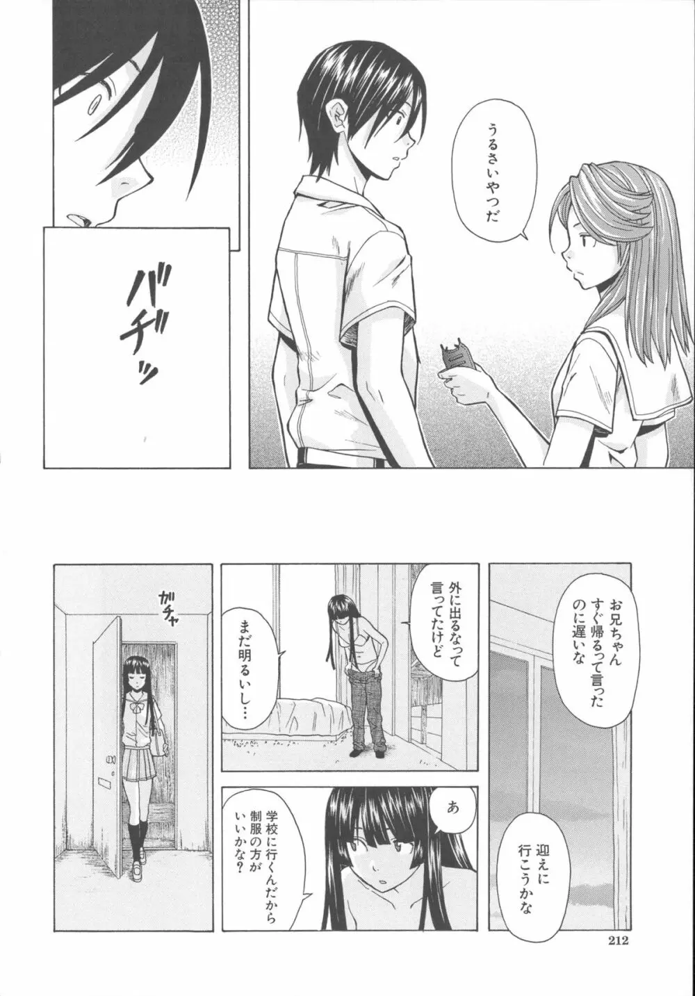 兄と妹の事情。 Page.220