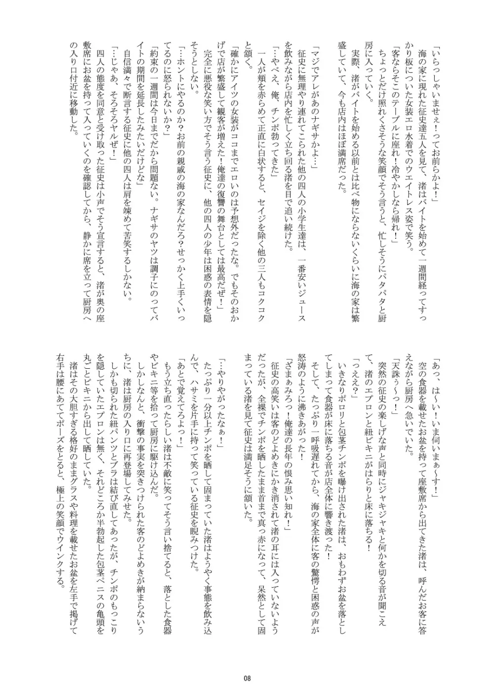 性少年'sの夏休み Page.7