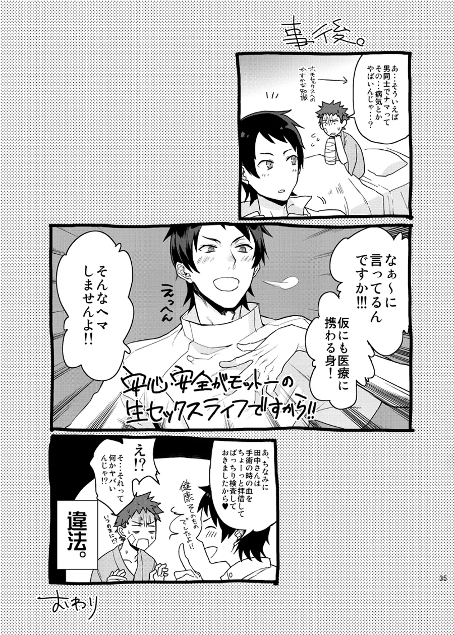 俺の担当看護師が患者のチ●ポを食い漁るクソビッチだった件について。 Page.33