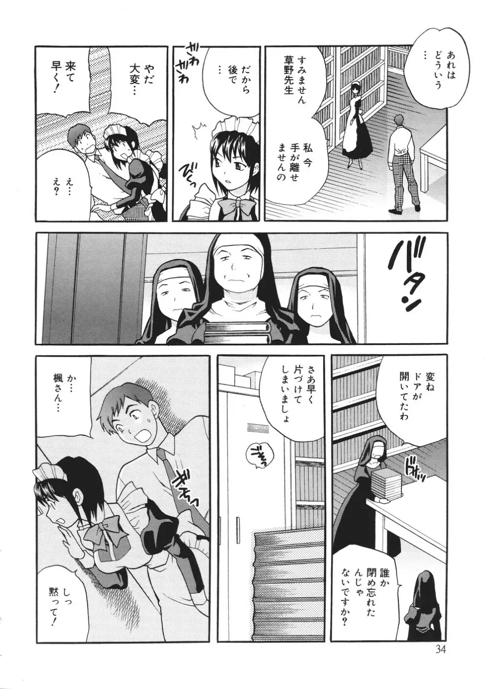 聖女学園 ~ソルヴィエールの伝説~ Page.35
