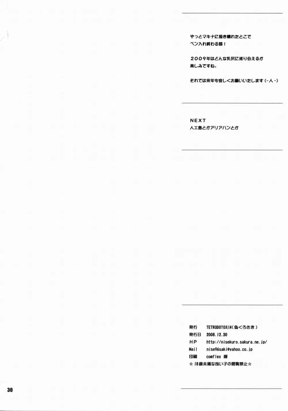 マキナ＆ガーネットと年越しSEX三昧 Page.29
