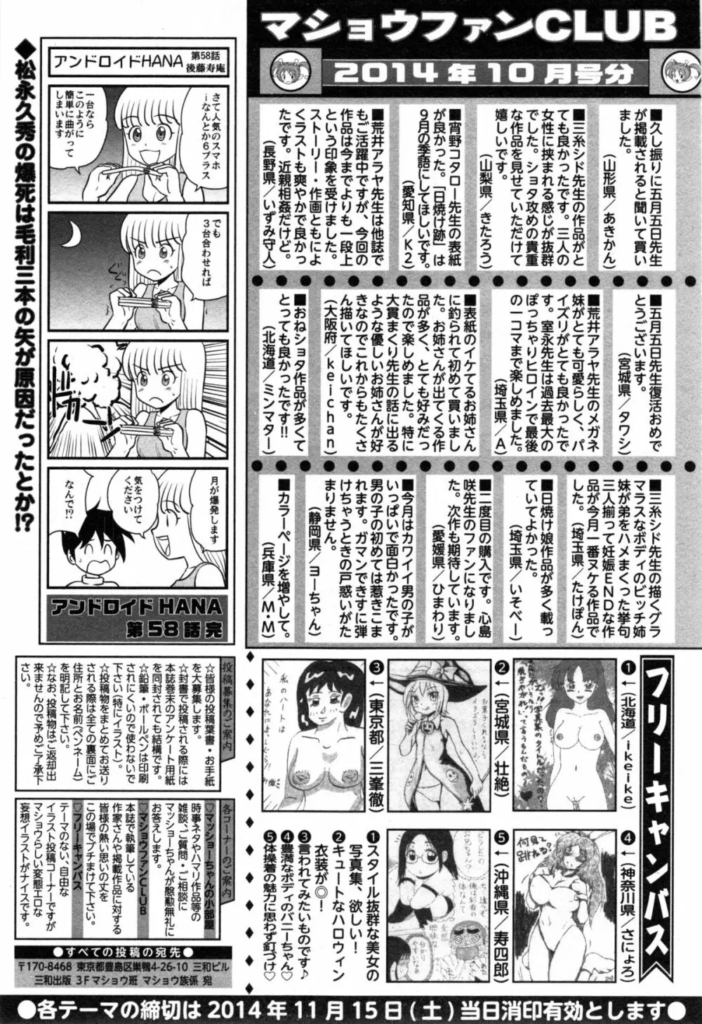 コミックマショウ 2014年12月号 Page.287