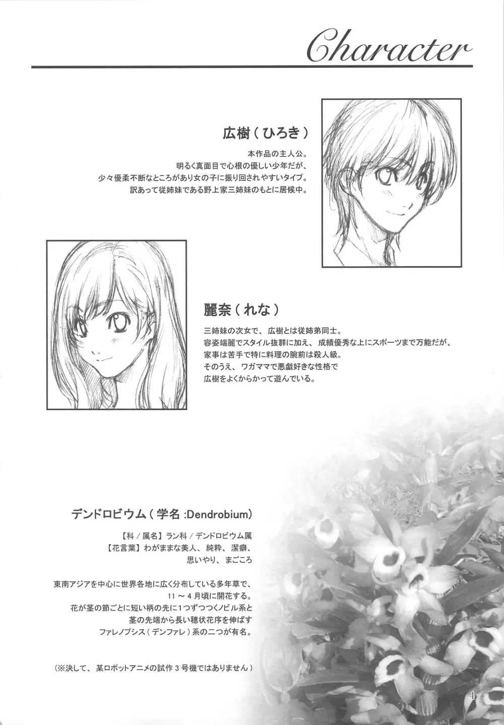 Floriography -Dendrobium- Page.3