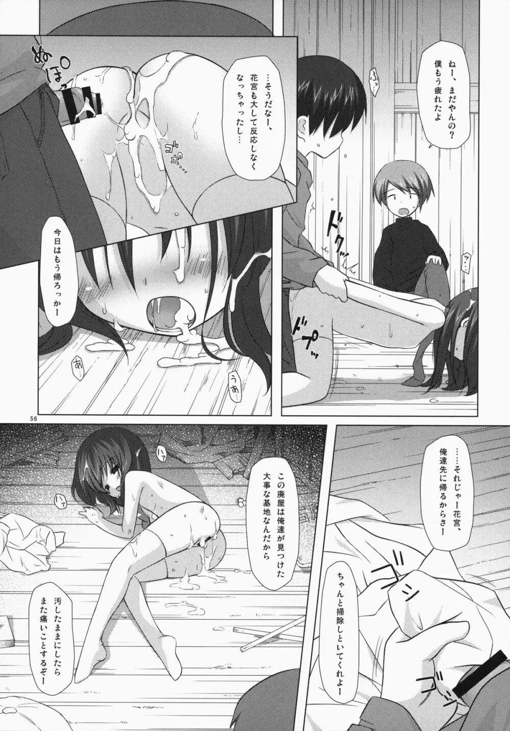 ノラネコノタマ総集編 3 花湯町の色模様 Page.55