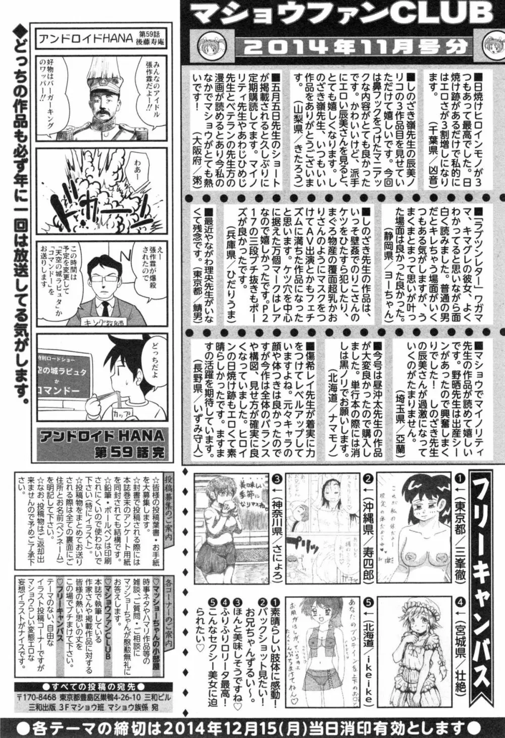 コミックマショウ 2015年1月号 Page.287