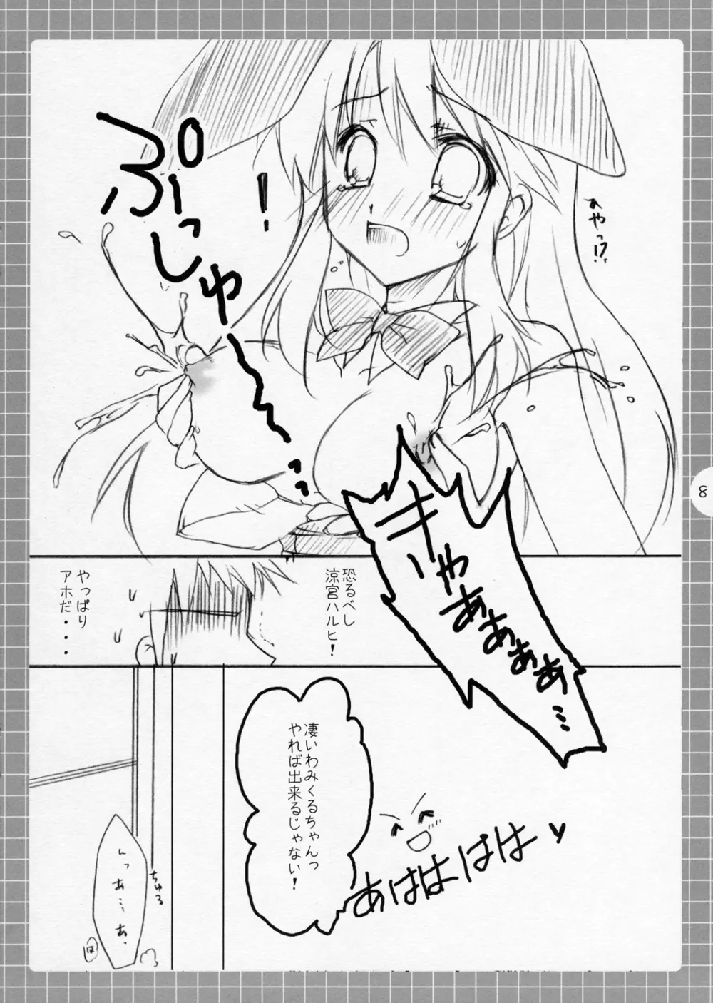 涼宮ハルヒの妄想~みくるミクルみるく。 Page.7