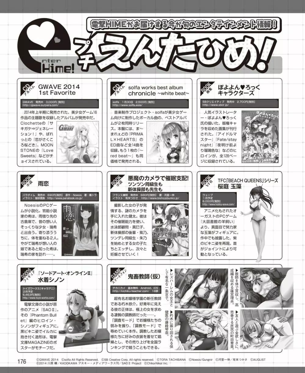 電撃姫 2015年2月号 Page.150