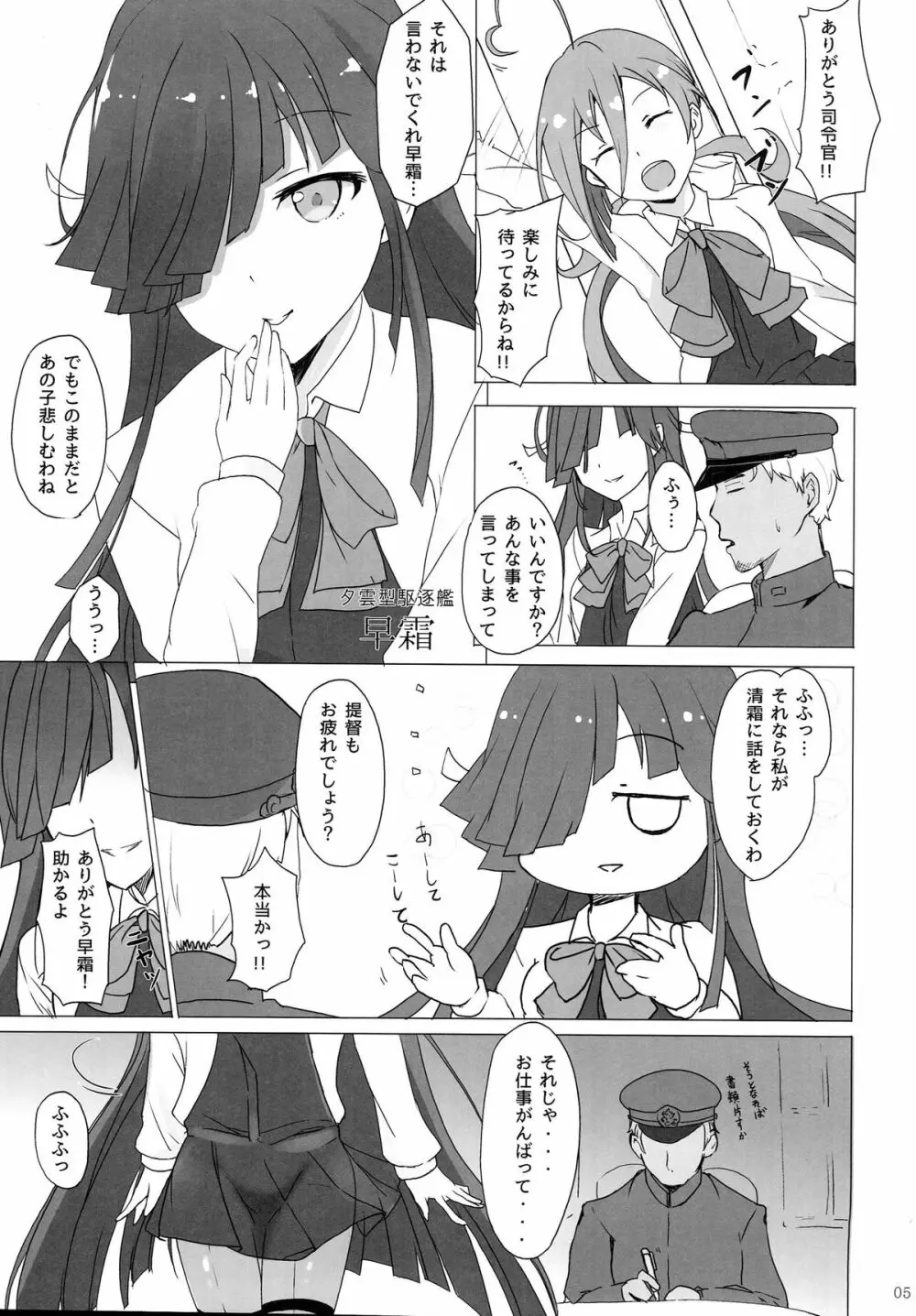 お姉さまたちには内緒で戦艦になります Page.4