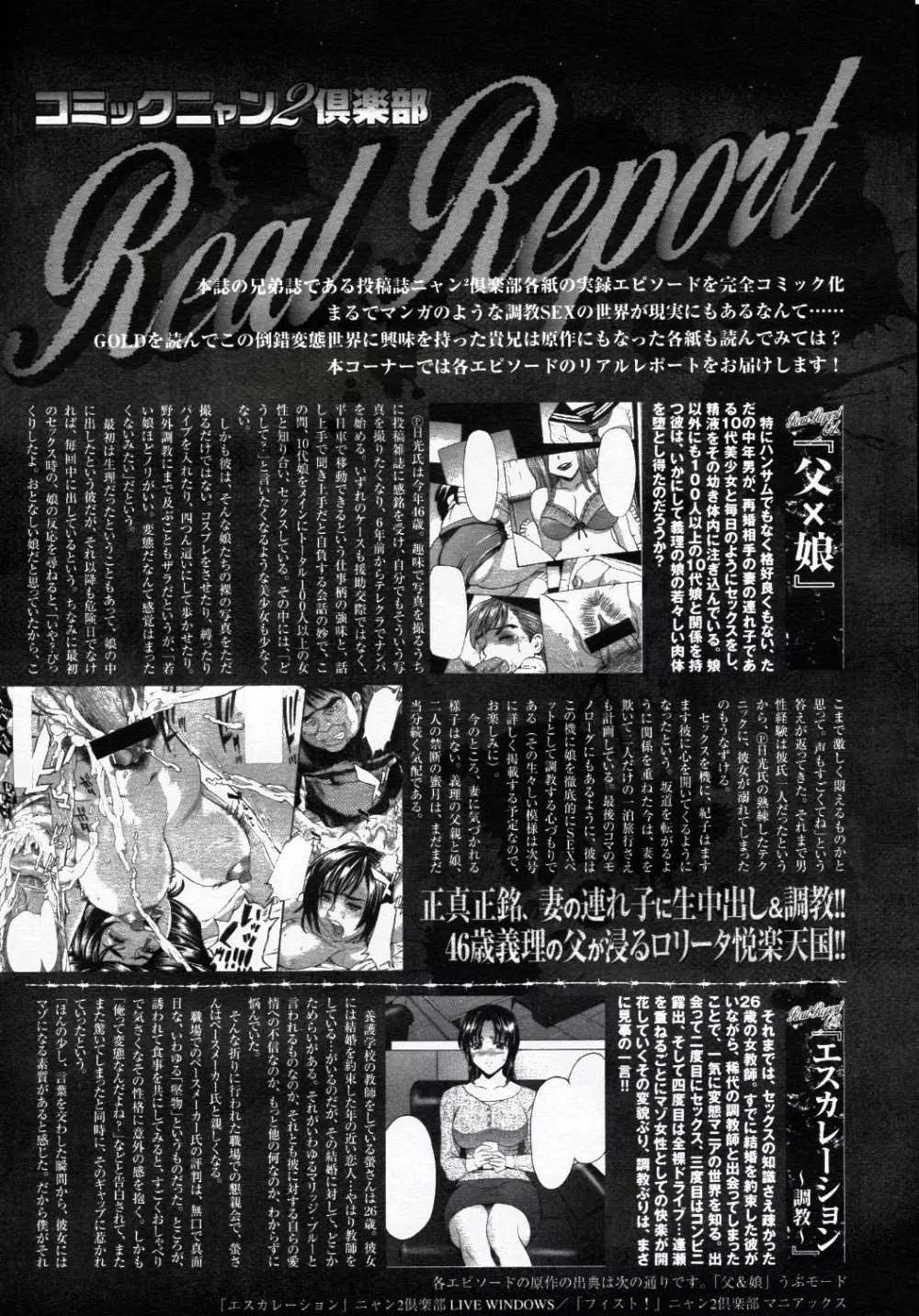 コミック ニャン2倶楽部 GOLD 2007 Vol.1 Page.312