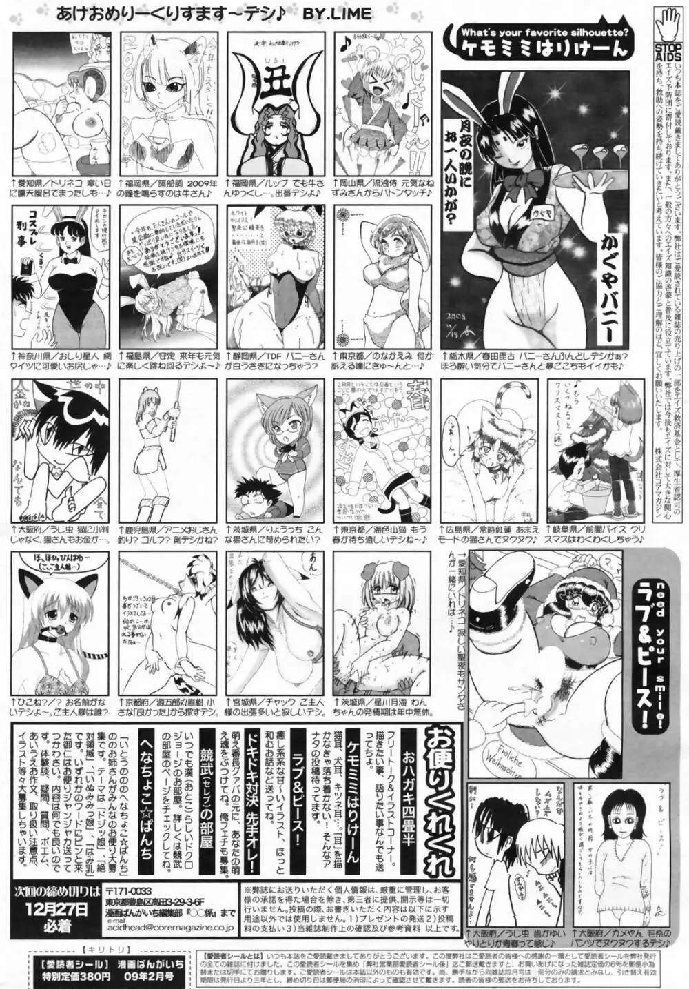漫画ばんがいち 2009年2月号 VOL.234 Page.262