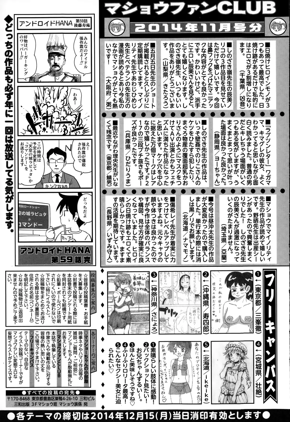 コミック・マショウ 2015年1月号 Page.287