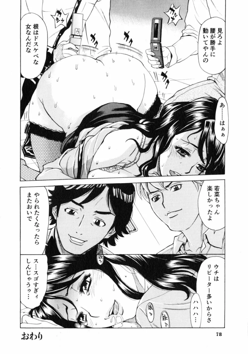 ゴケハメ。流されやすい妻たち Page.82