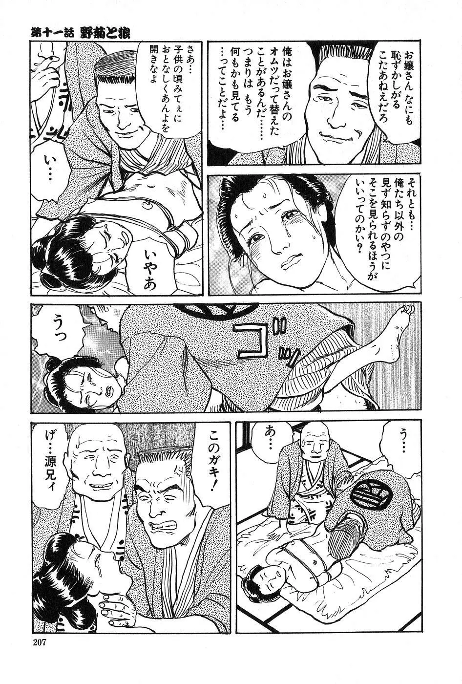 お柳情炎 上巻 Page.208