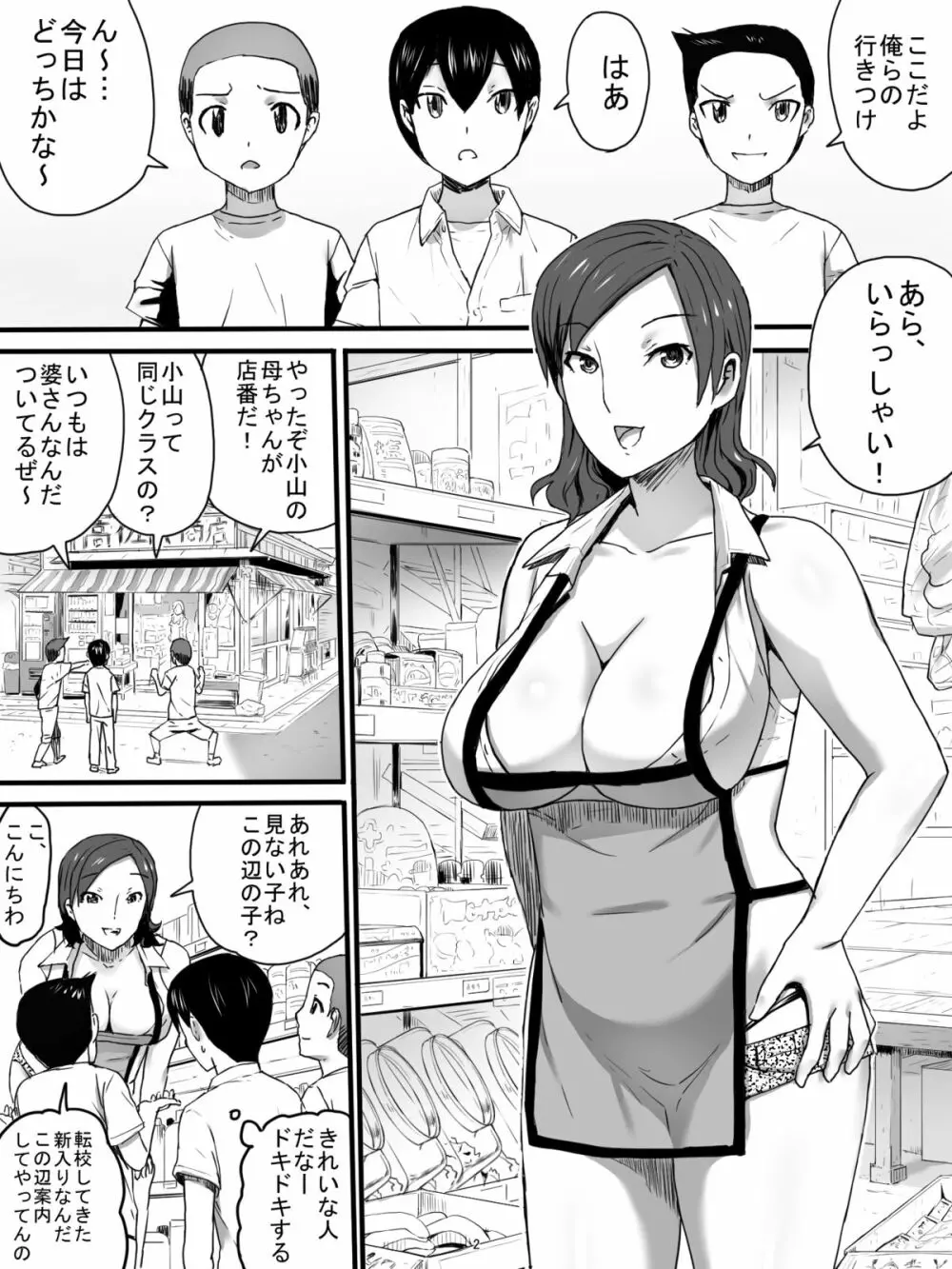 駄菓子屋のおばちゃん Page.3