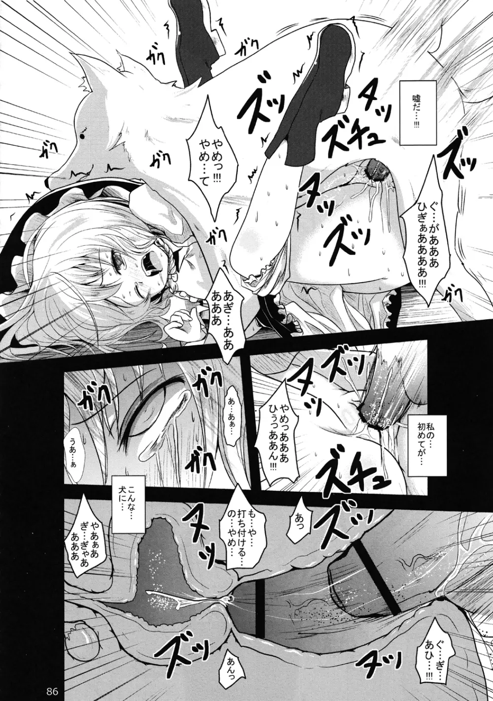 Touhou Ishu Kan Goudou Page.85