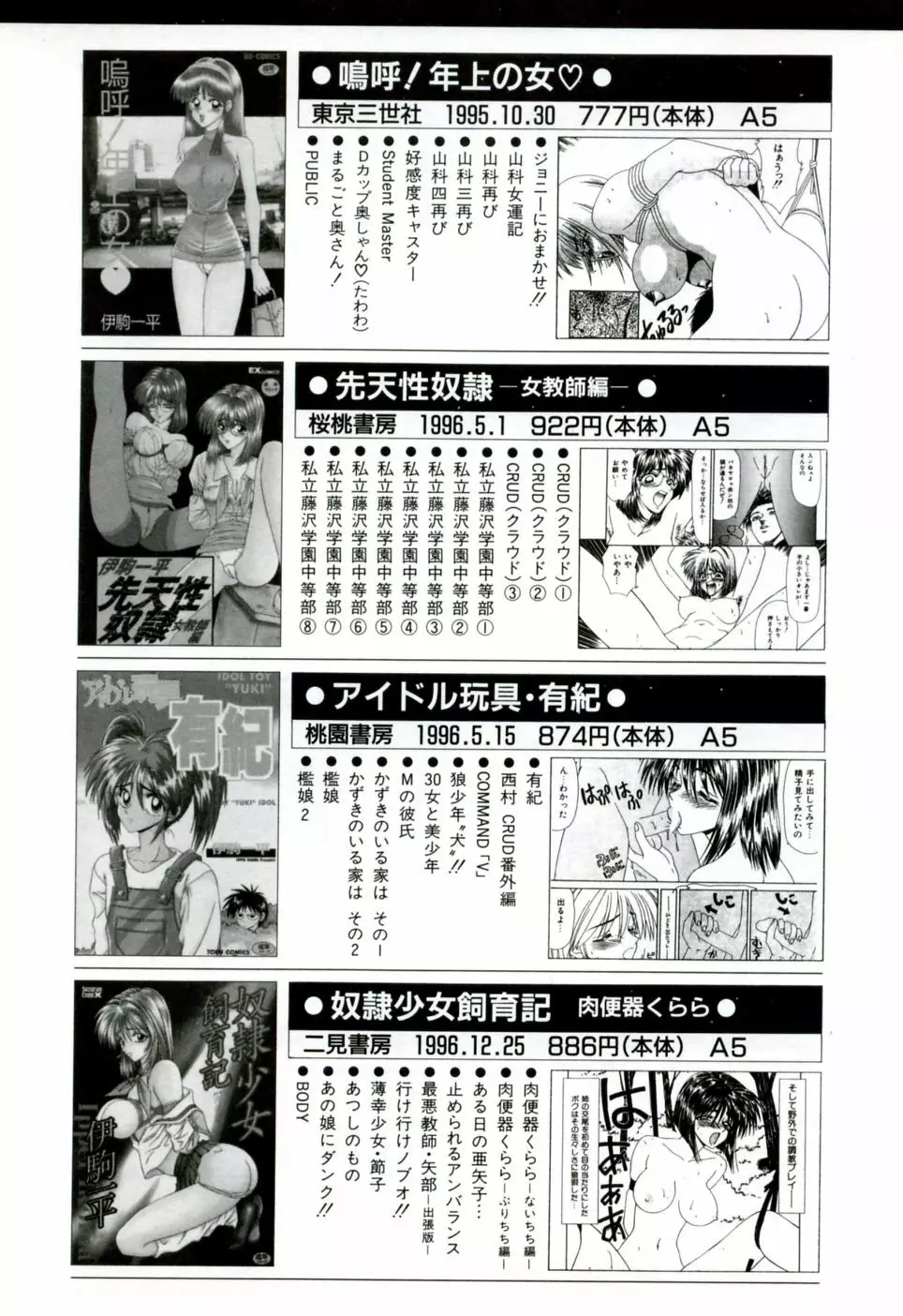 伊駒一平 NEXT!! 美少女・ロリータ篇 Page.188
