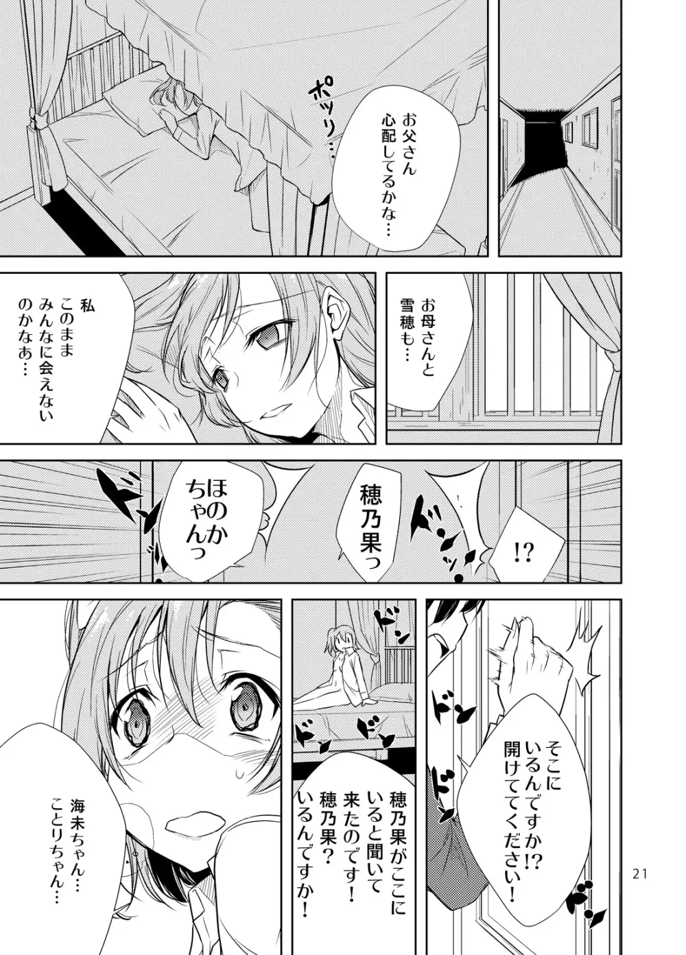 スクールアイドル監禁～高坂○乃果～ Page.20