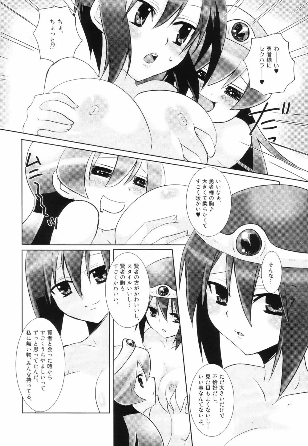 (C75) [[EOF]、なめこ池 (Celi)] 理想と現実 (ドラゴンクエストIII) Page.15