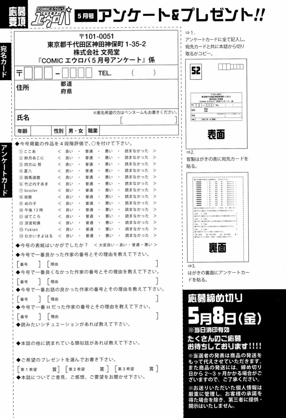 COMIC エウロパ 2015年5月号 Page.301