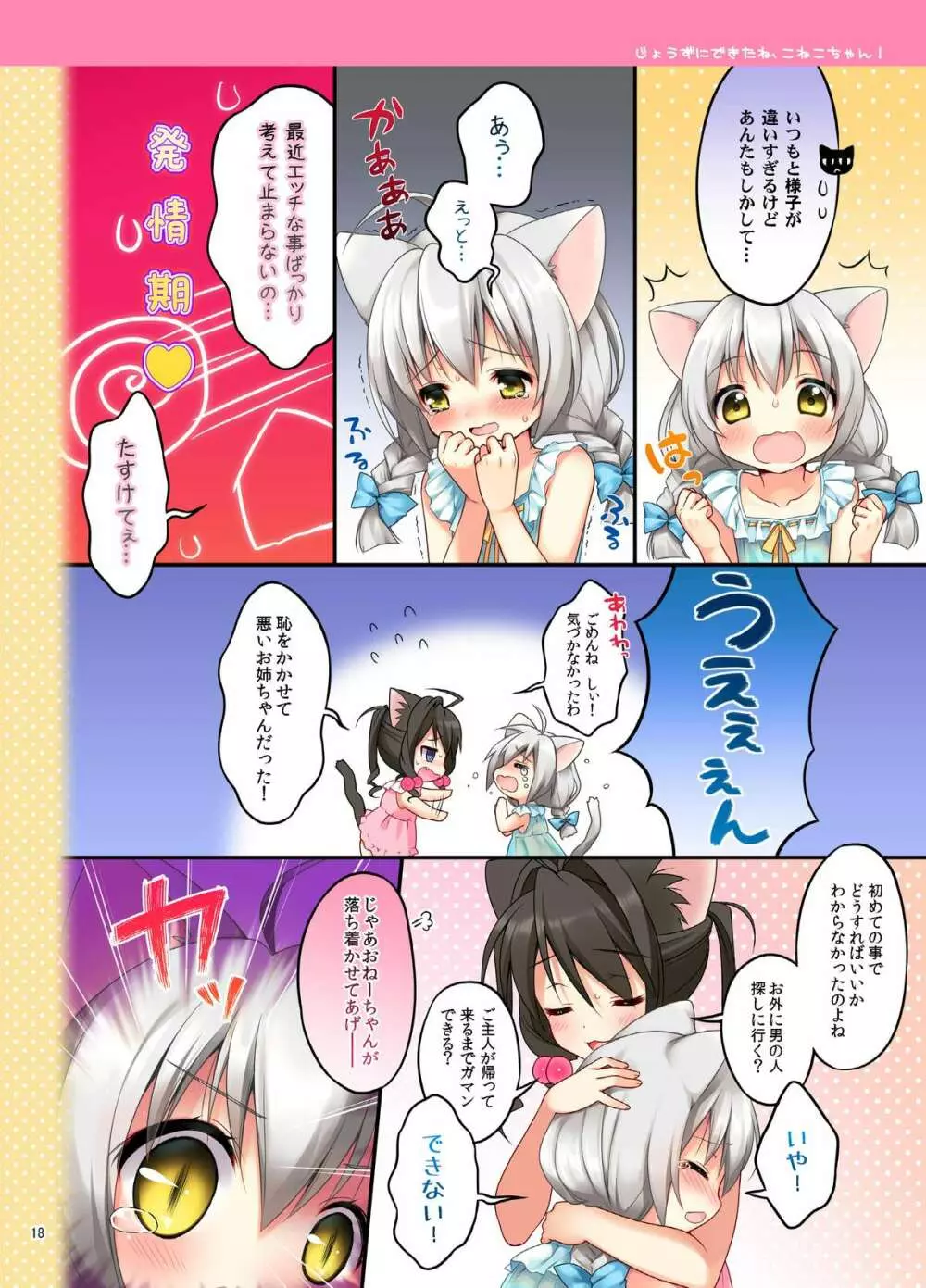 こねこちゃんでらっくす! Page.17