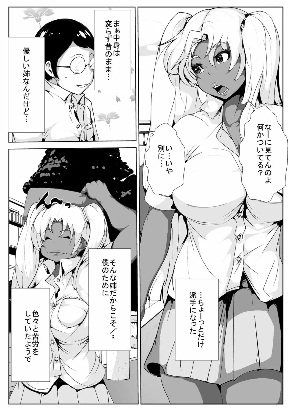 僕のギャルな姉ちゃんが堕とされた…がっ! Page.3