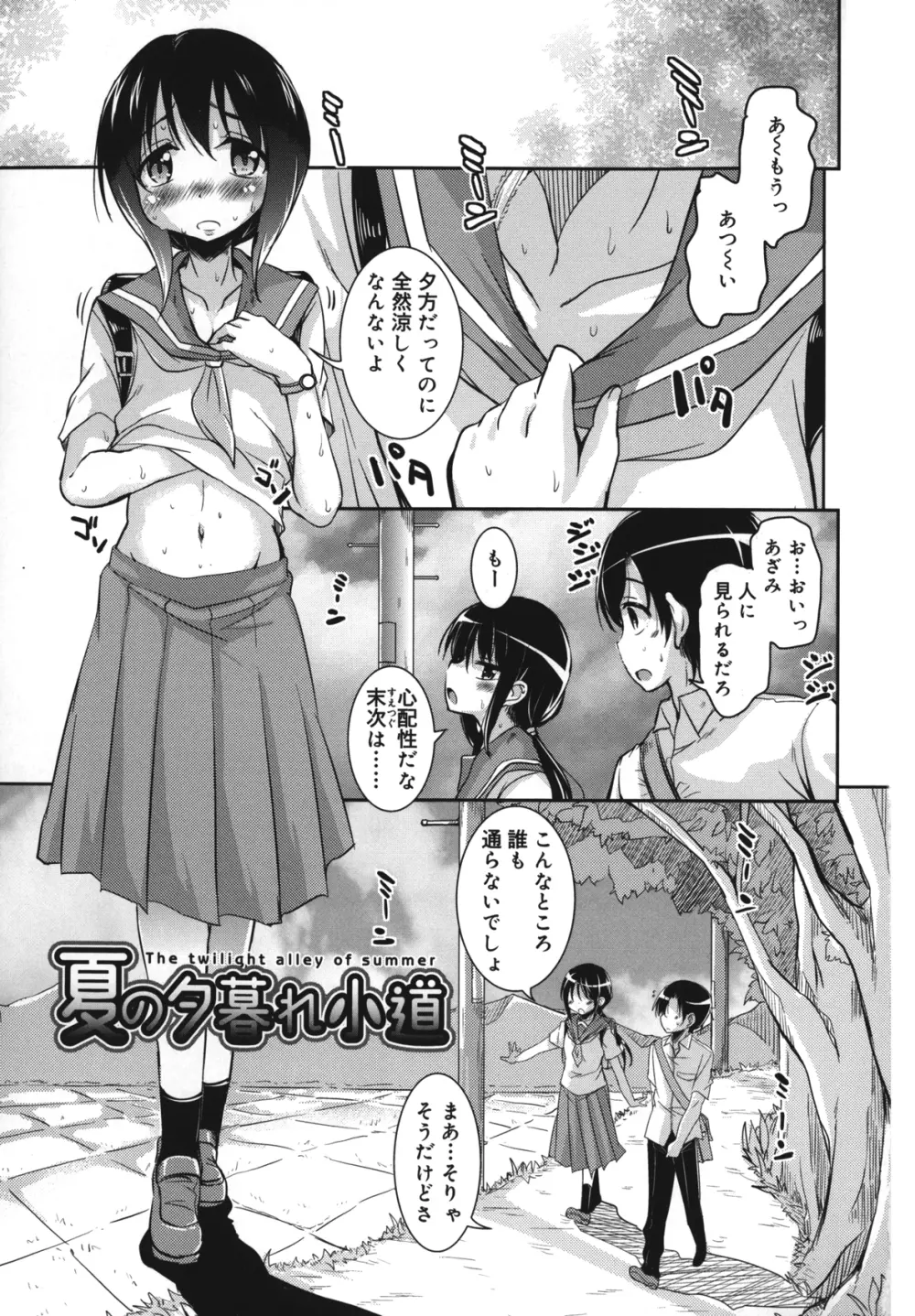 夏の夕暮れ小道 Page.8