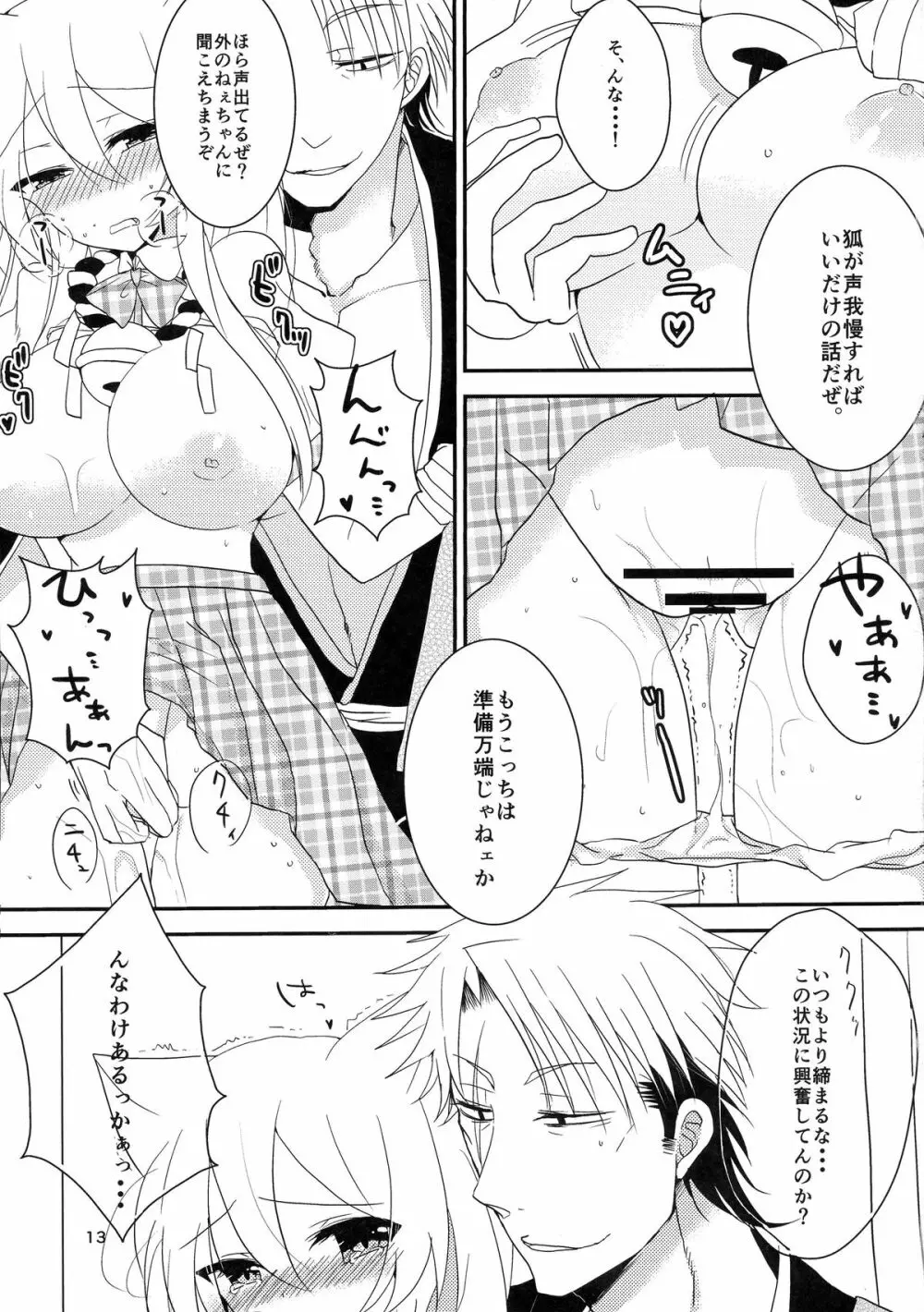 タヌキツネデートノススメ Page.15