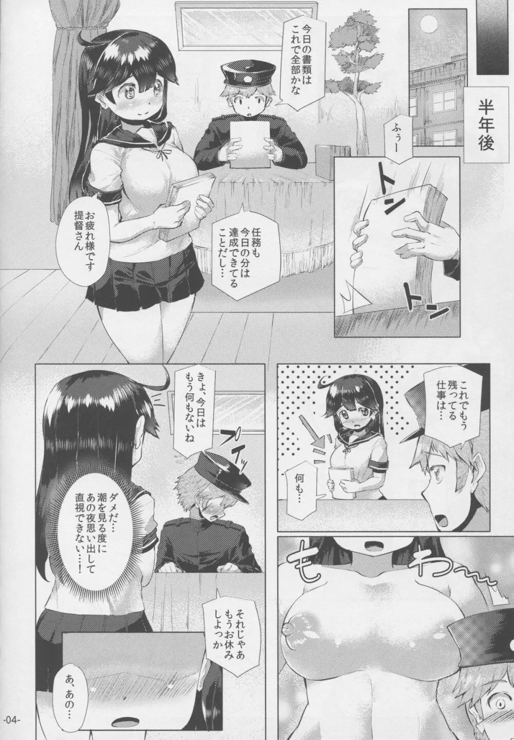 秘書艦潮は抱かれたい。 Page.3