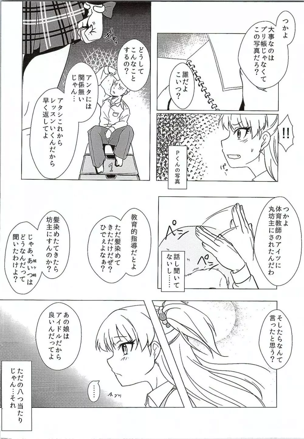 おねがい。Pくんには言わないで Page.3