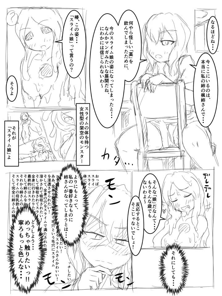 私の姉はスライム娘♡ その2 Page.2