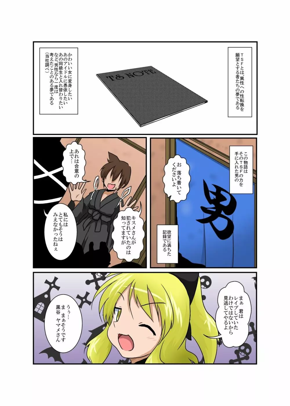 東方TS物語 ~ヤマメ編~ Page.4