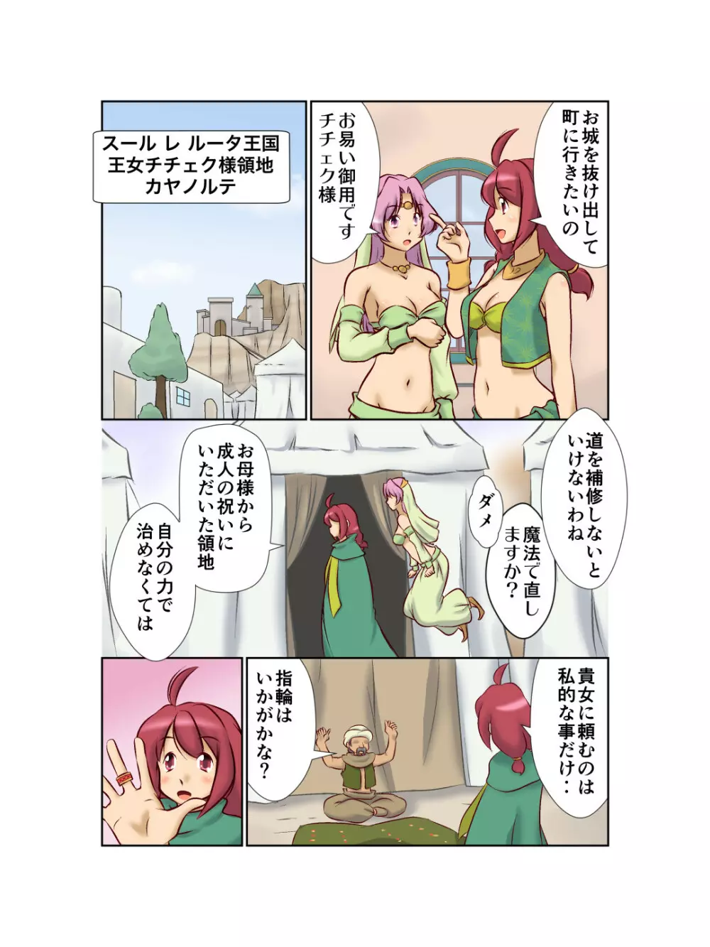 チチェク姫様が娼館で働いていました Page.5