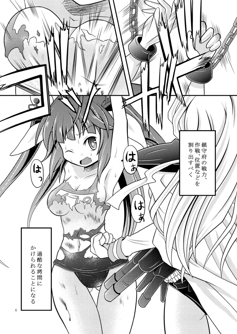 艦娘のおっぱいに魚雷とかを撃ち込む本 Page.3