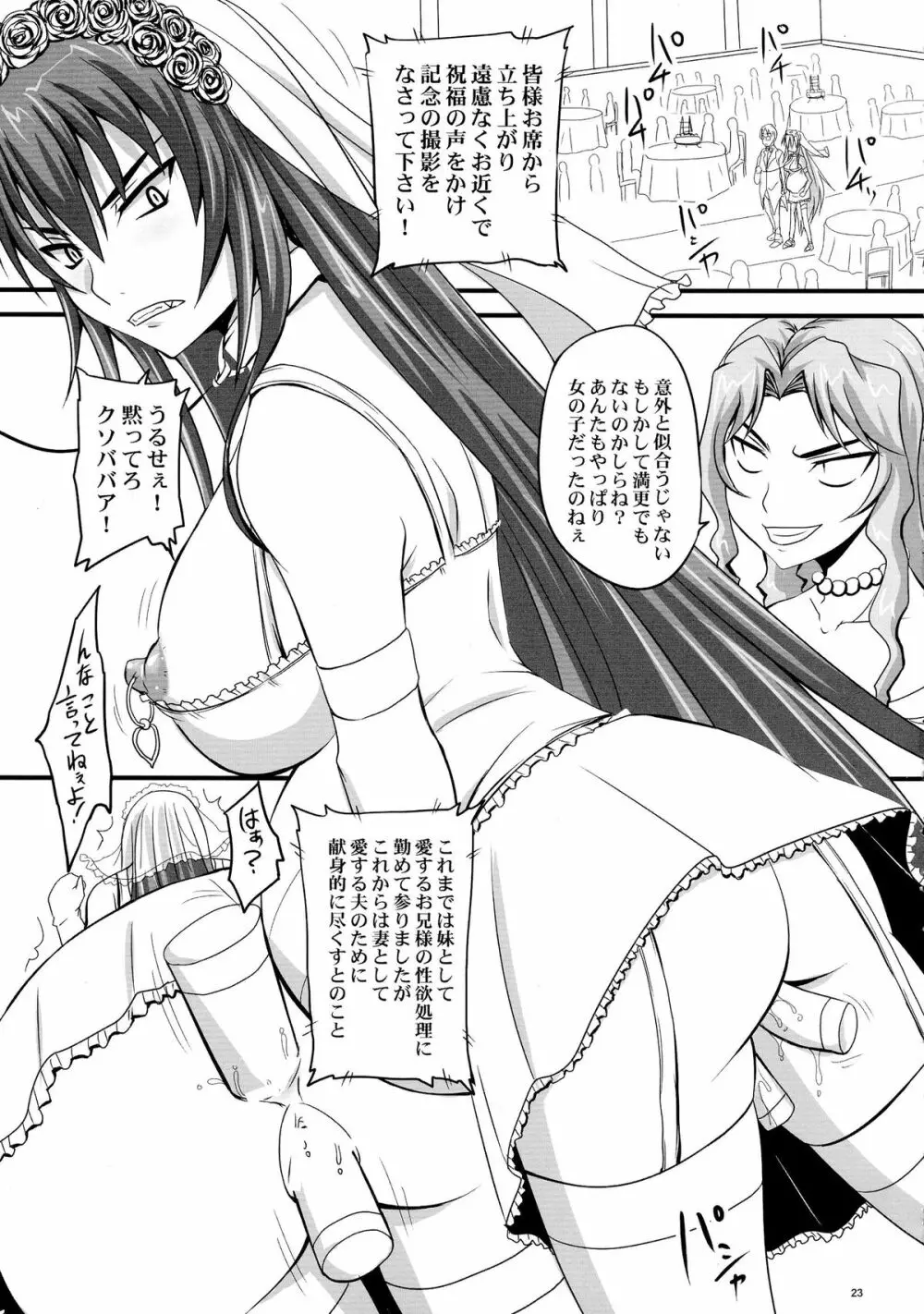 ドSな姫は汚される 辱ノ七 凌辱披露宴 Page.23