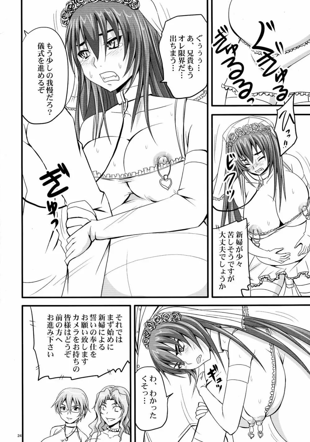 ドSな姫は汚される 辱ノ七 凌辱披露宴 Page.24