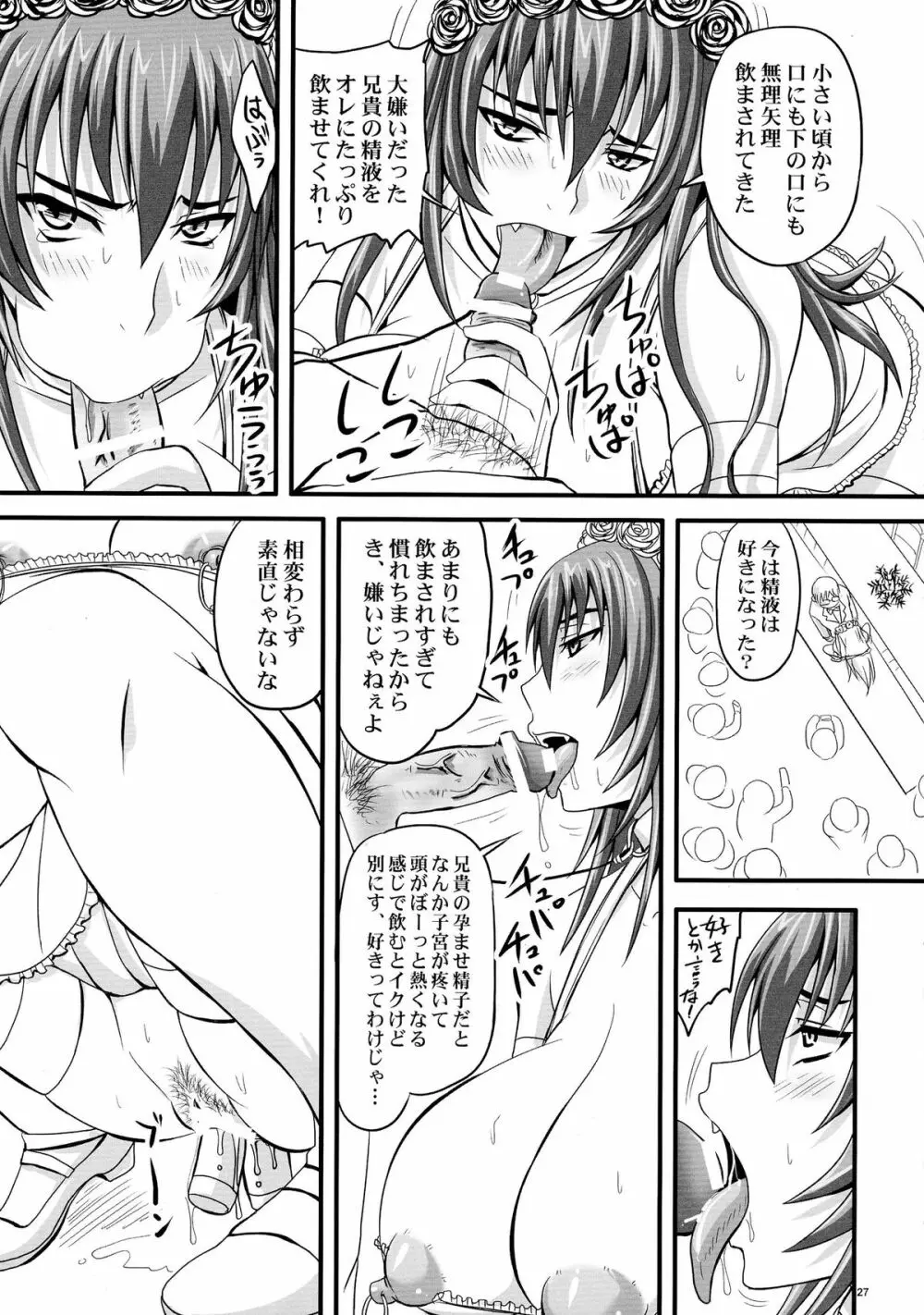 ドSな姫は汚される 辱ノ七 凌辱披露宴 Page.27