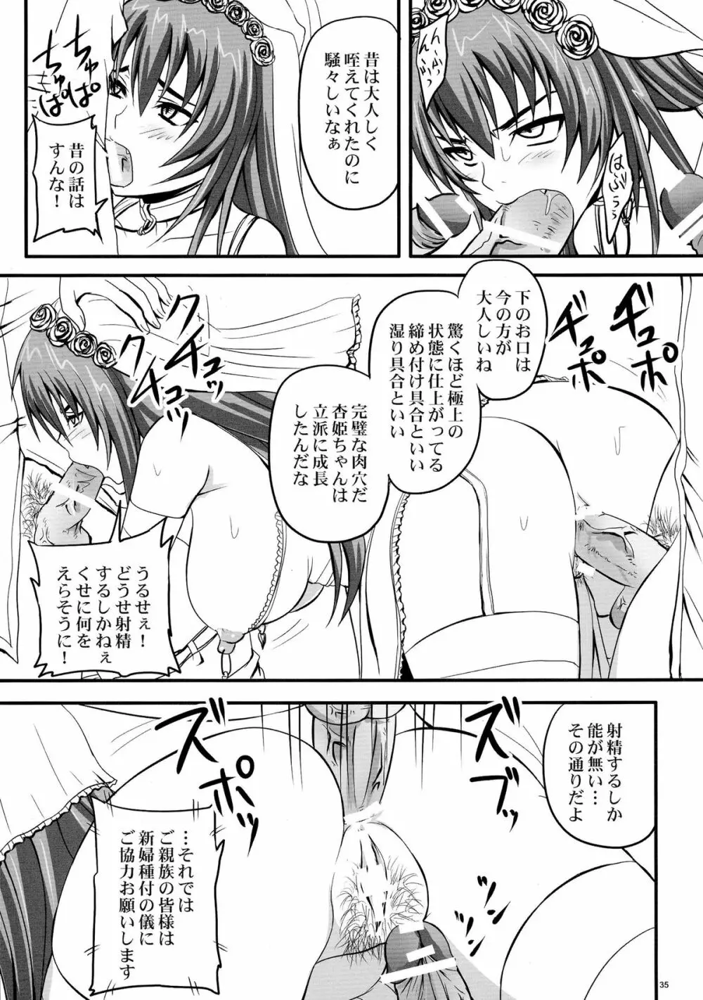 ドSな姫は汚される 辱ノ七 凌辱披露宴 Page.35
