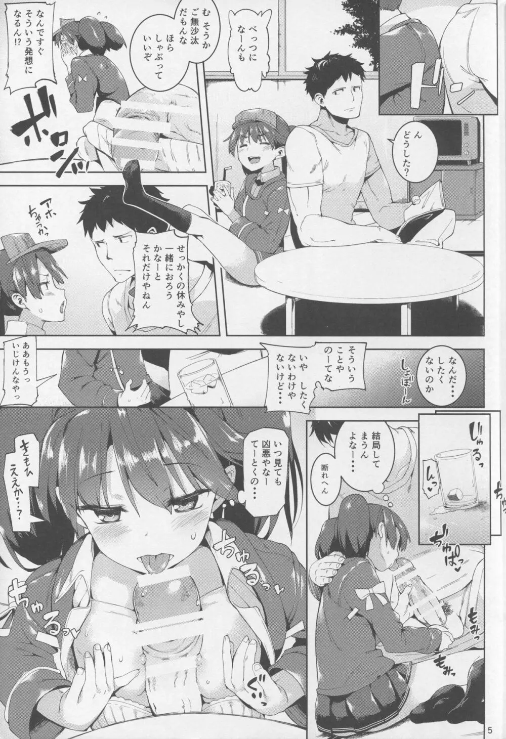 恋する龍驤ちゃんとヘンタイ提督3 Page.5