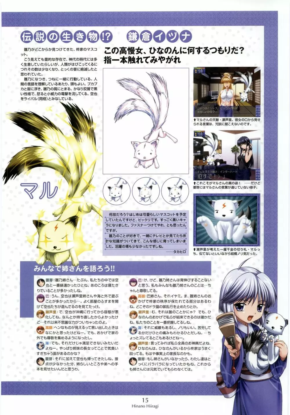 姉、ちゃんとしようよっ! 公式ファンブック 愛と罵倒の日々 Page.21