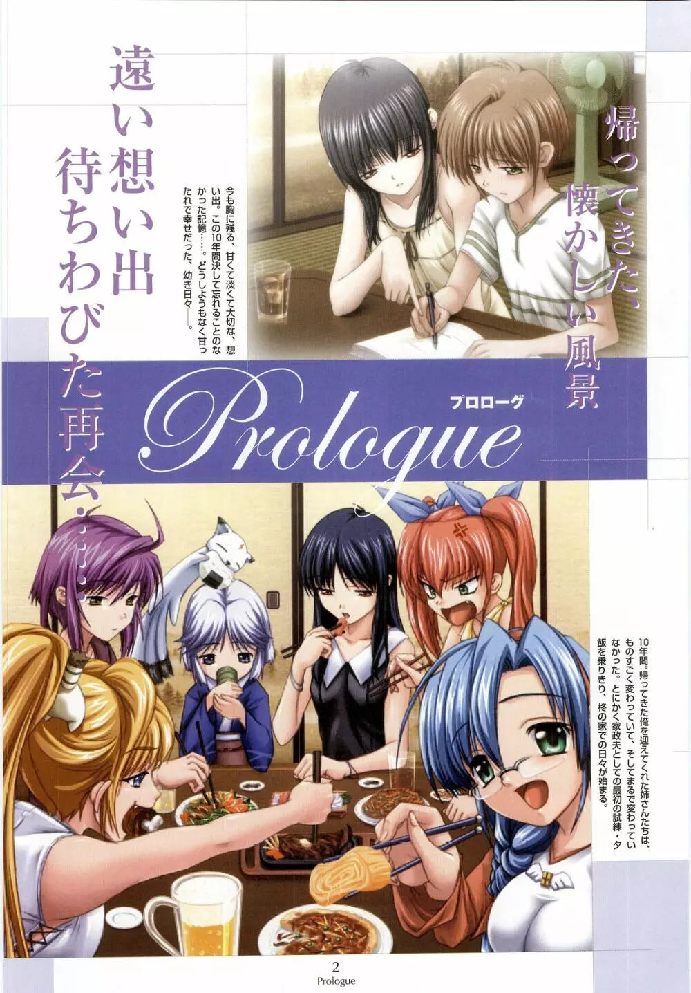姉、ちゃんとしようよっ! 公式ファンブック 愛と罵倒の日々 Page.8