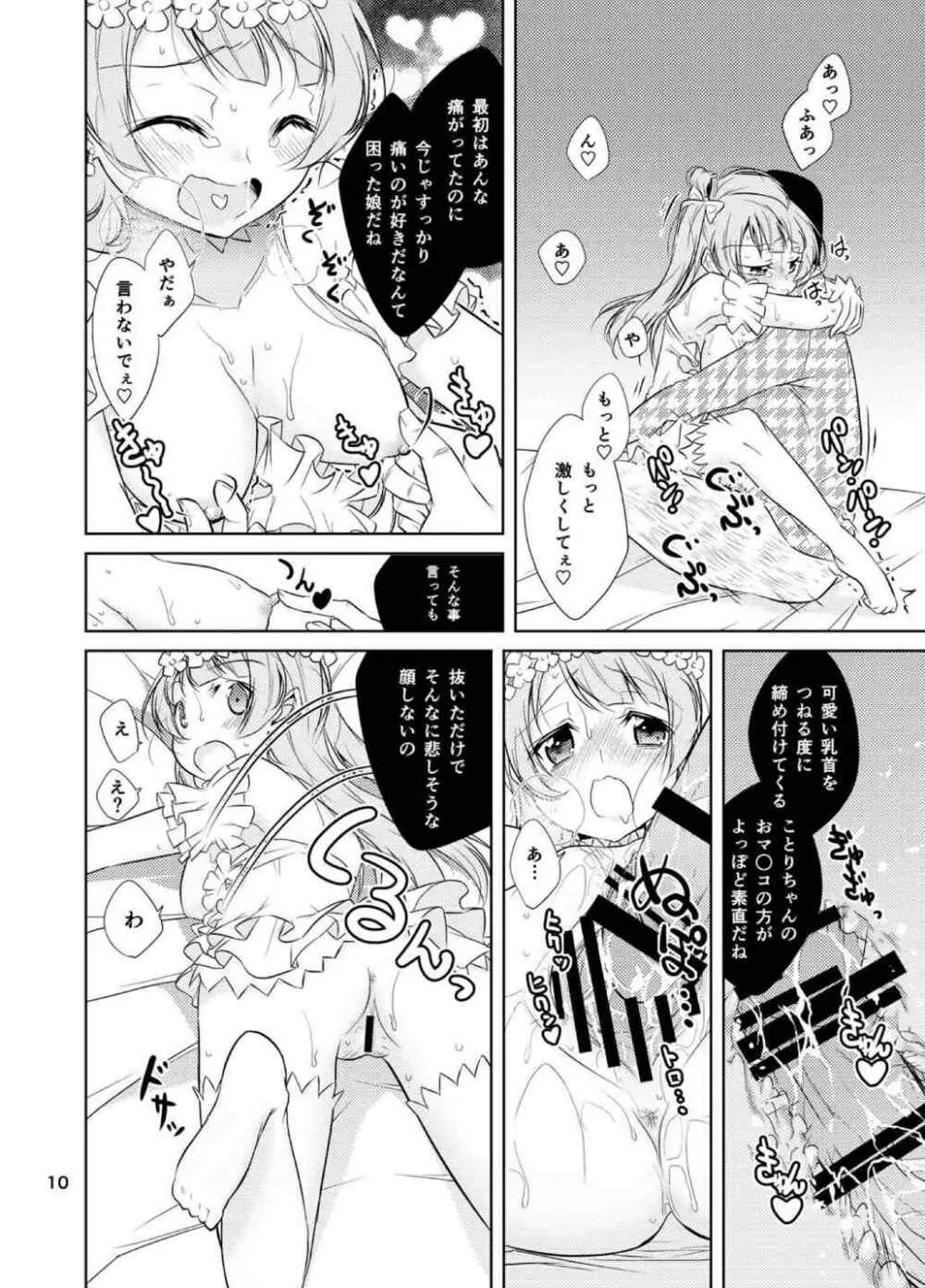 スクールアイドル監禁～南ことり・園田海未～ Page.9