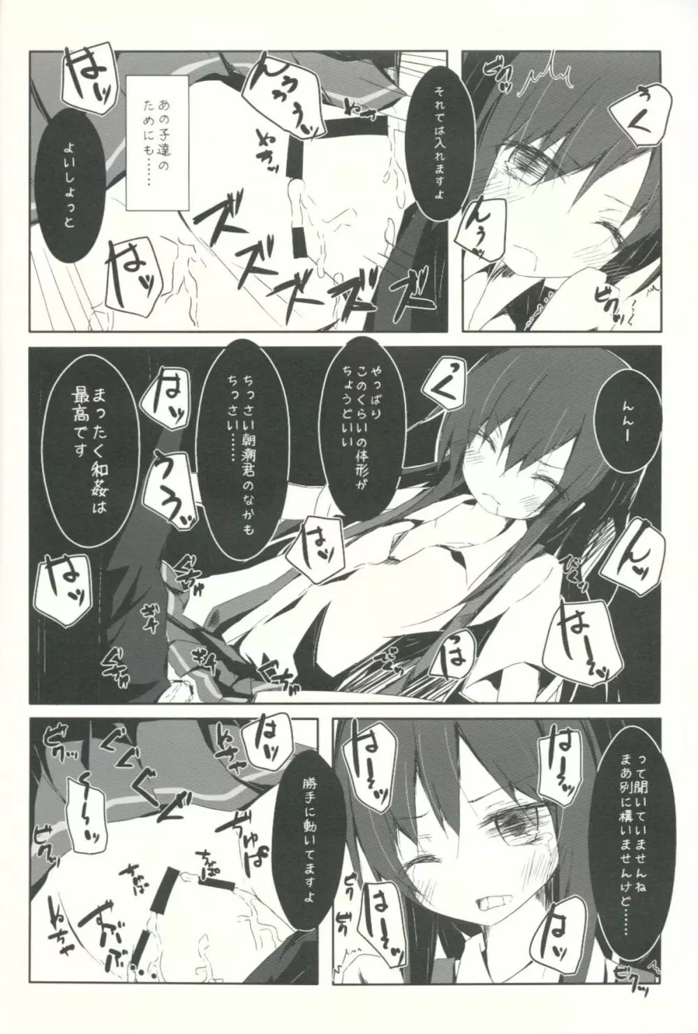 朝潮君がひどいことになるエロほん Page.9