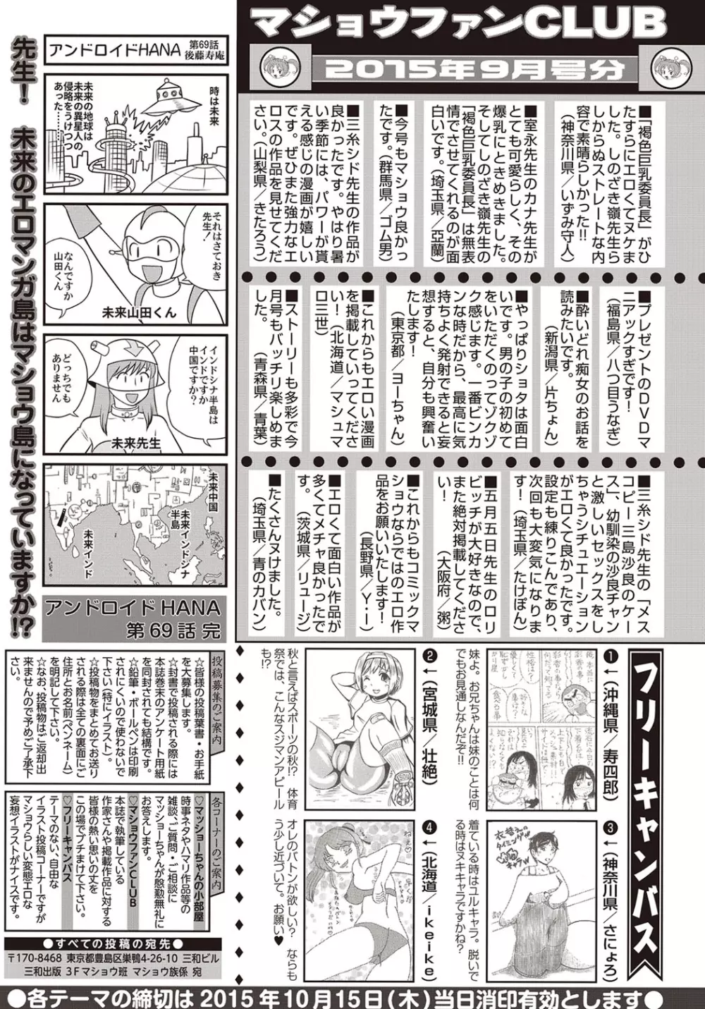 コミック・マショウ 2015年11月号 Page.288