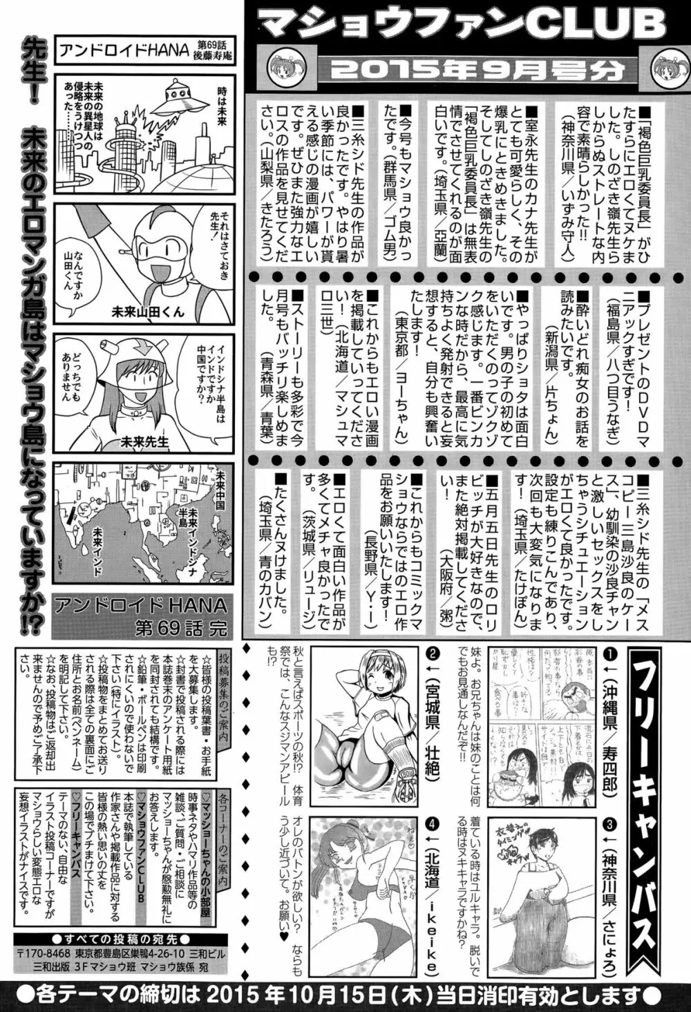 コミック・マショウ 2015年11月号 Page.287