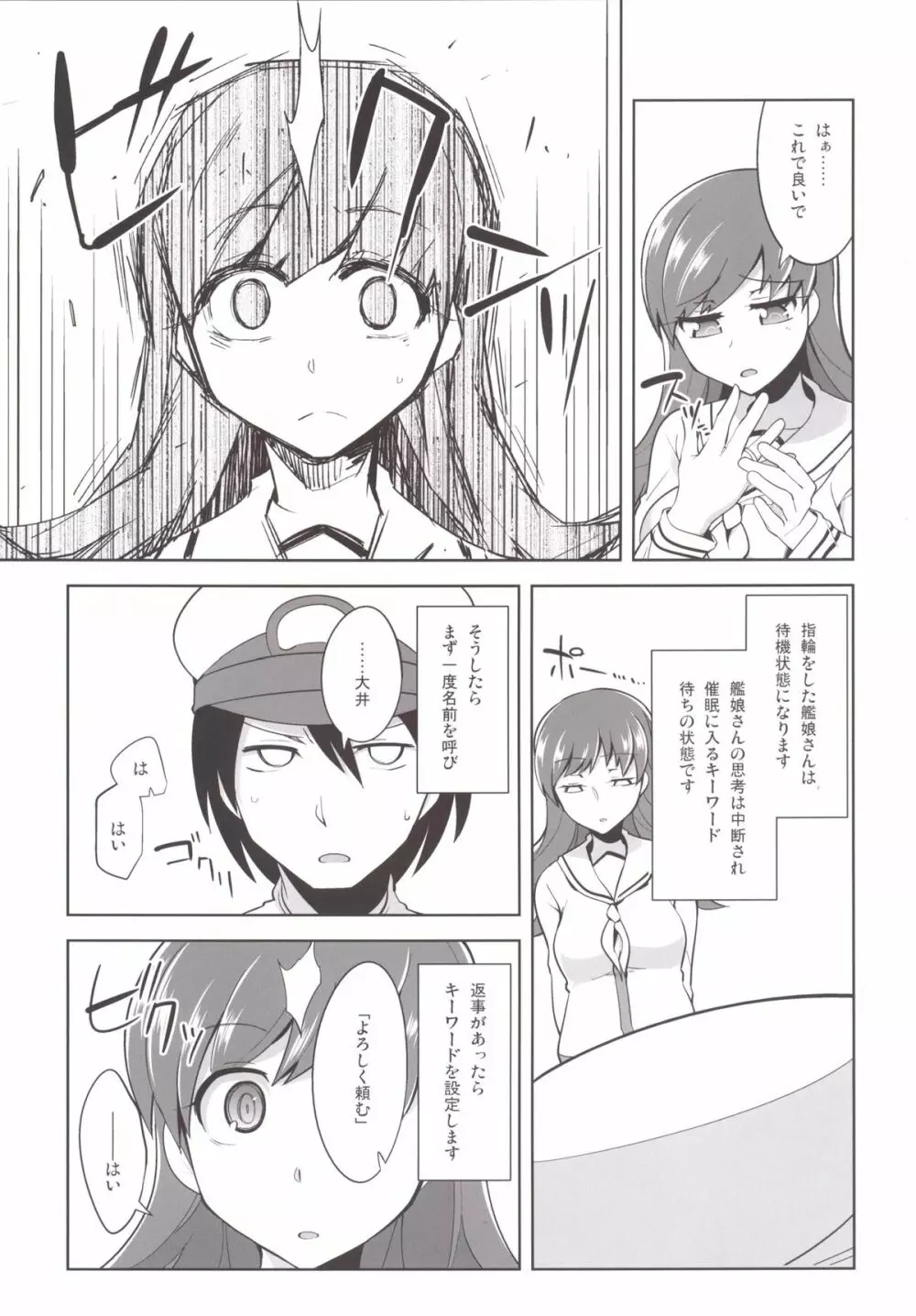 提督+催眠×大井 Page.8