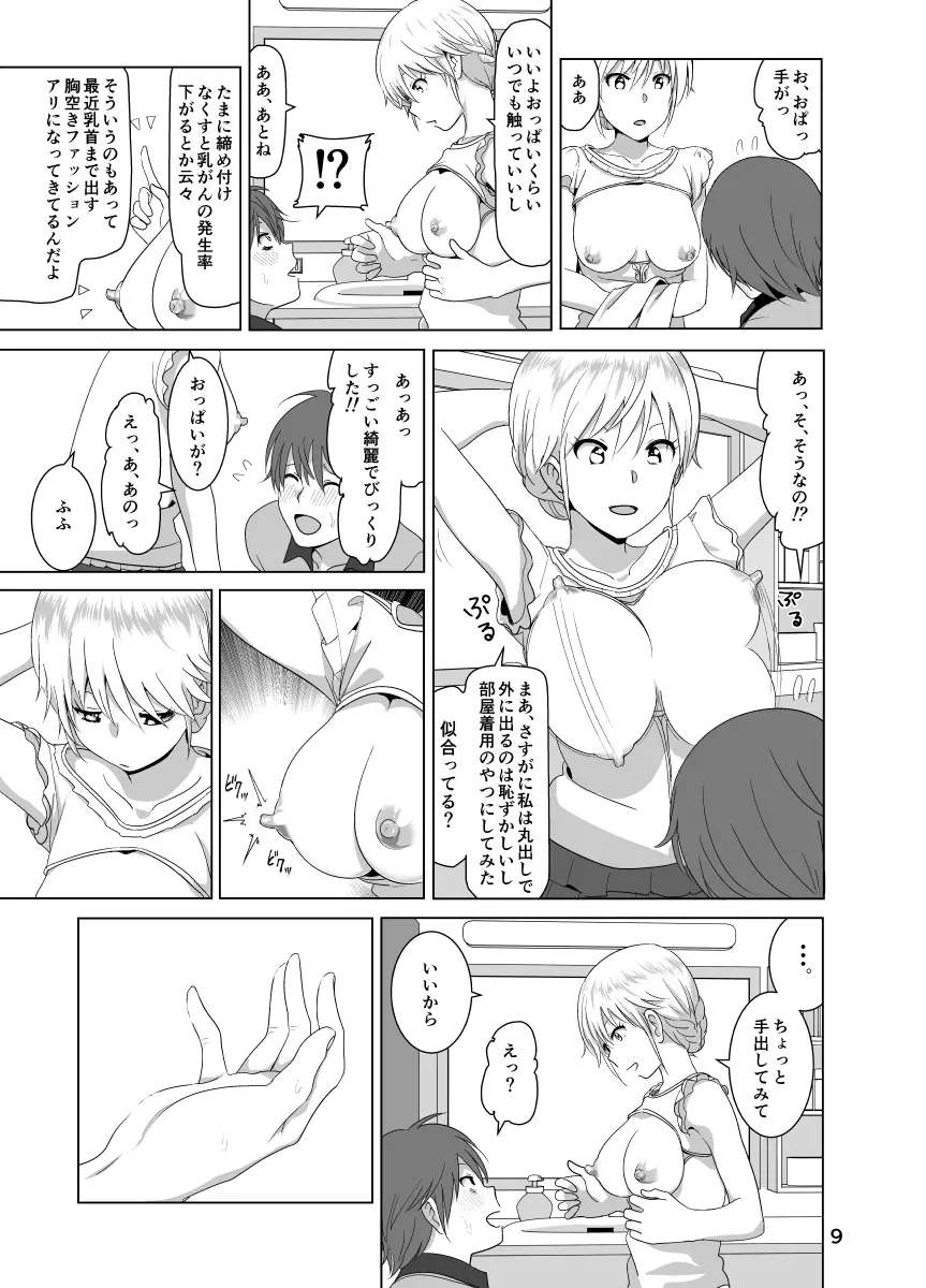 妹のおっぱいがまるだしだった話 Page.10