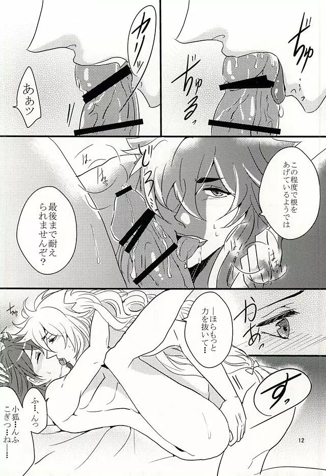 小狐三日の初夜物語 Page.9