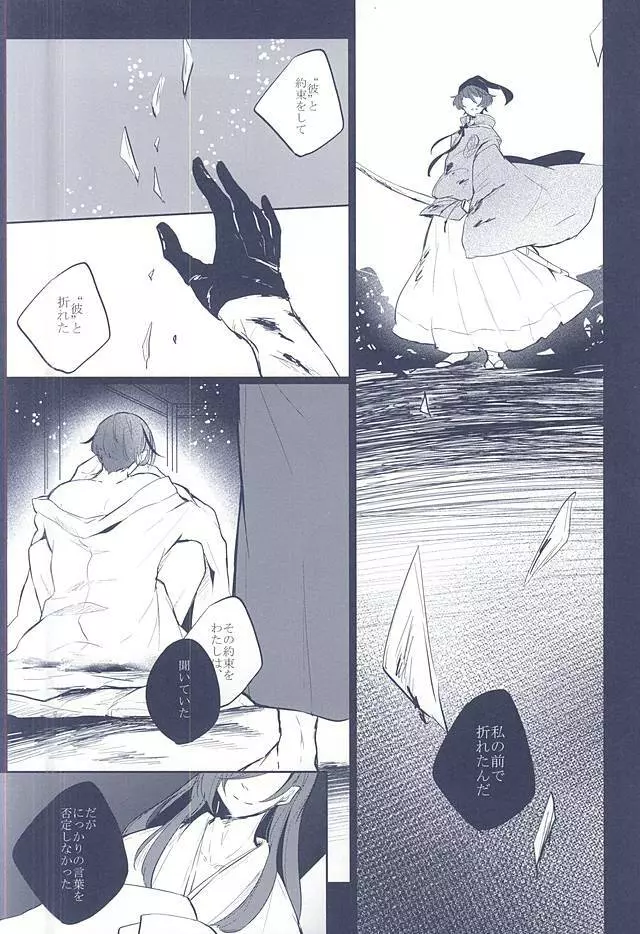 混じり合う菫色の真偽 Page.34