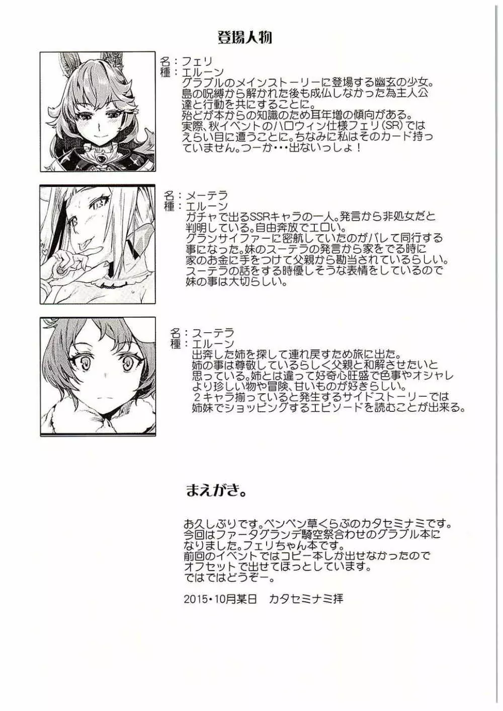 フェリちゃんにえっちなことを教えちゃう薄い本 Page.3