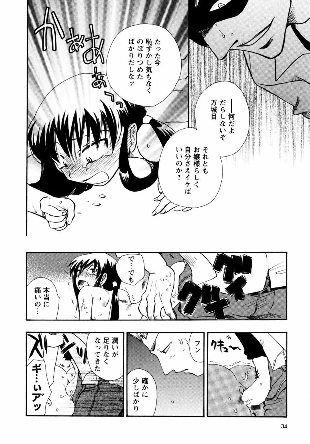 [すずきみら] 児童会室の恋奴隷(上) ツンな奴隷がデレるとき Page.34